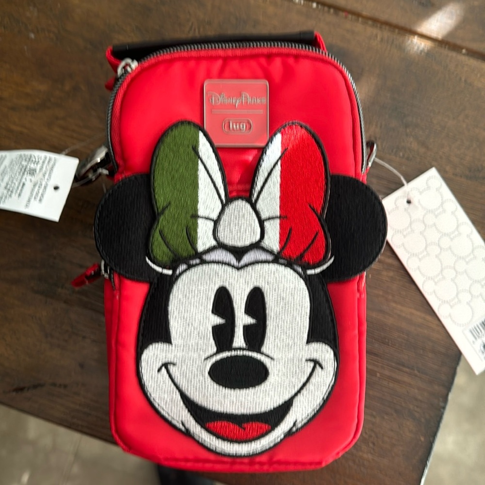 Disney Parks x Lug Epcot Italy Pavilion - Minnie Mouse Lug Crossbody Bag